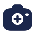 Camera Add SVG Icon